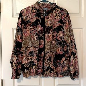 Paisley patterned, KORET sport women’s jacket extra large